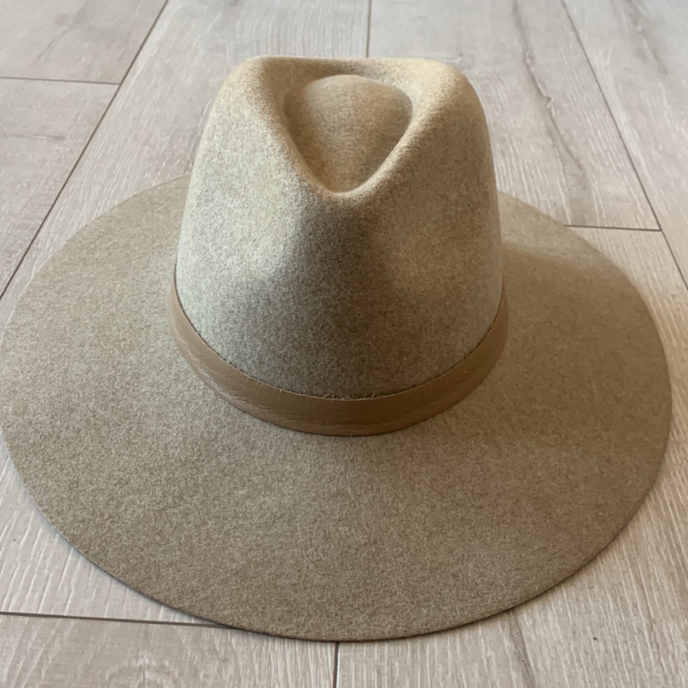 NWOT LACK OF COLOR TAN 100% AUSTRALIAN WOOL HAT SIZE 57M (M) PRISTINE CONDITION - Picture 10 of 10